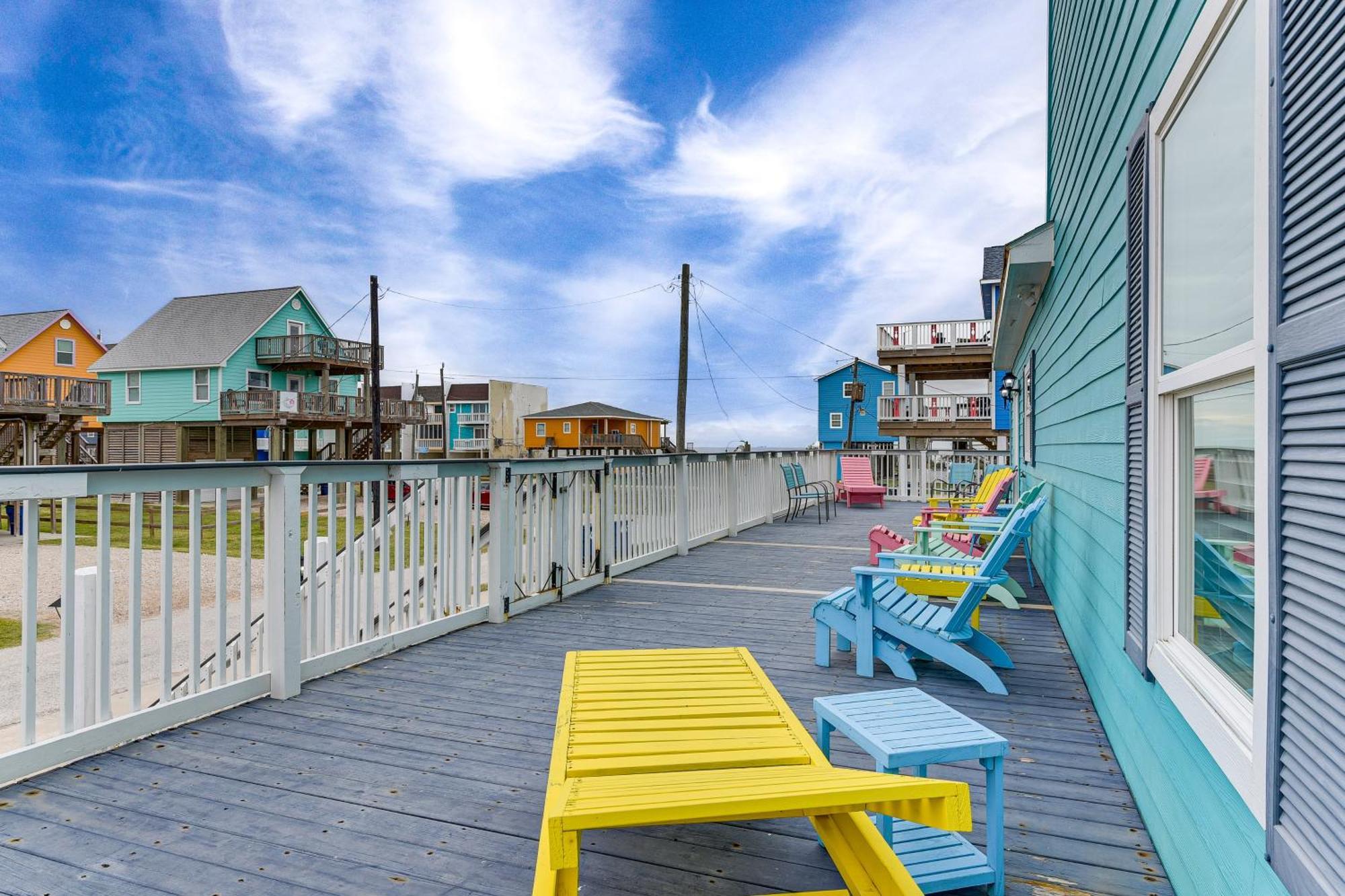 Large Group Gulf Retreat, Steps To Surfside Beach! المظهر الخارجي الصورة