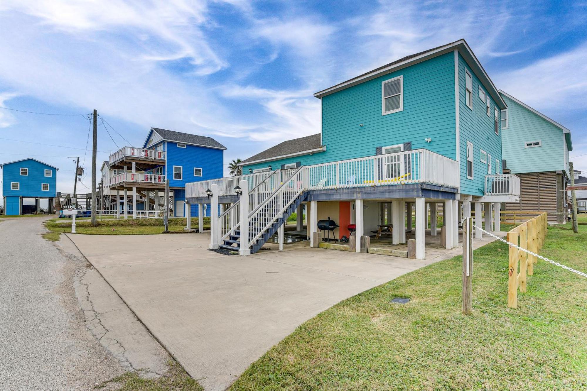 Large Group Gulf Retreat, Steps To Surfside Beach! المظهر الخارجي الصورة